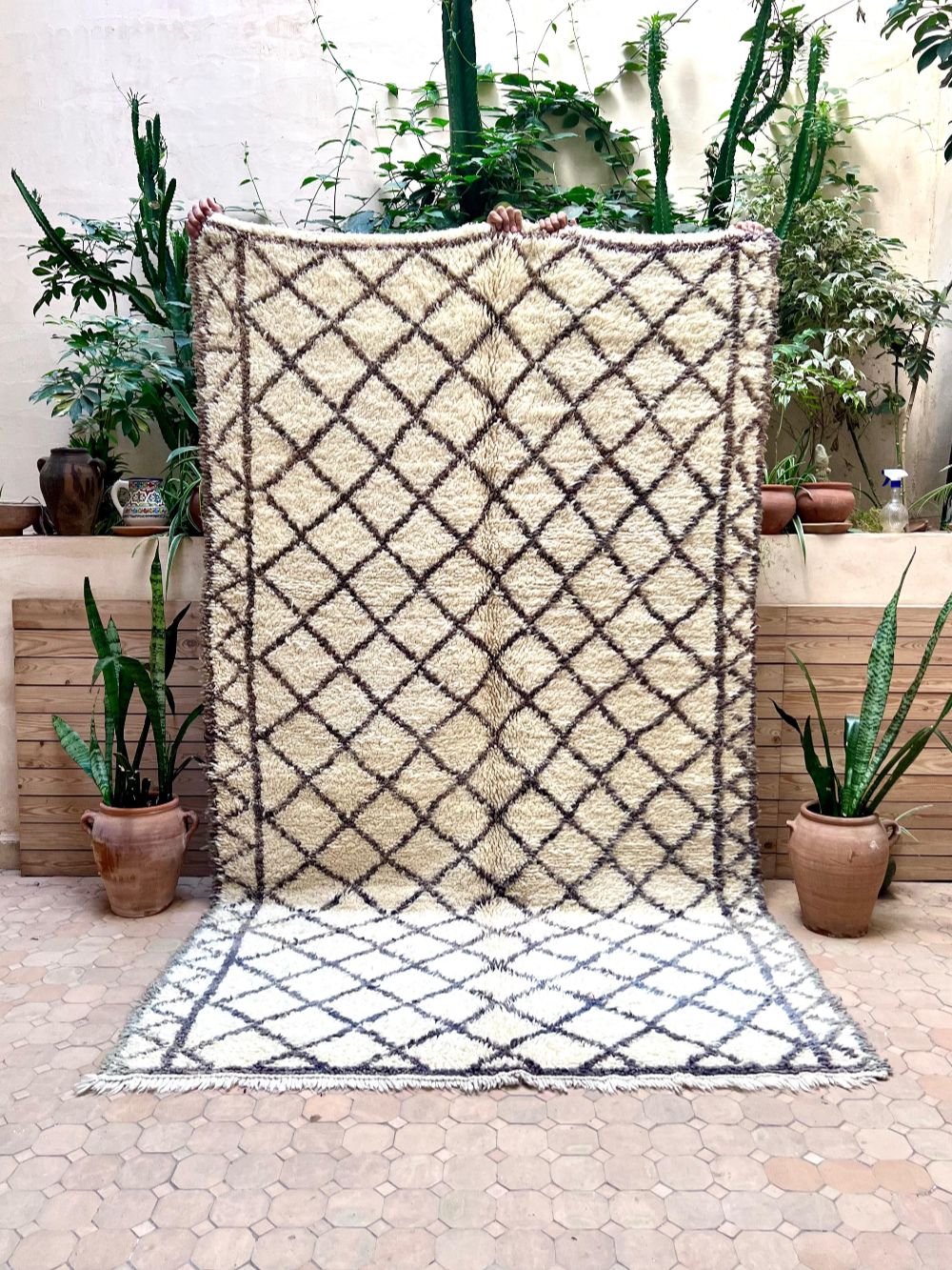 Marokkolainen vintage Azilal-matto 285x165cm