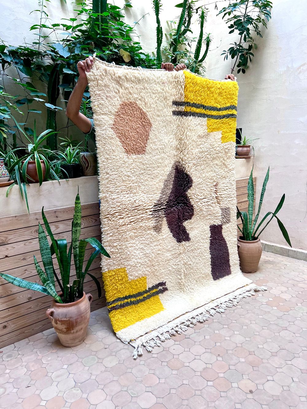 Moroccan Cat Rug 210x140cm