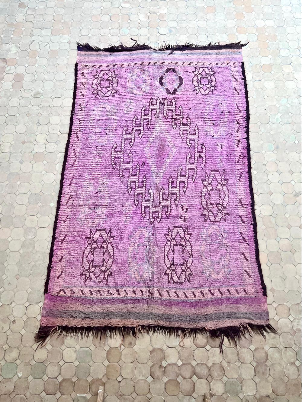 Marokkolainen vintage Boujaad matto 260x155cm