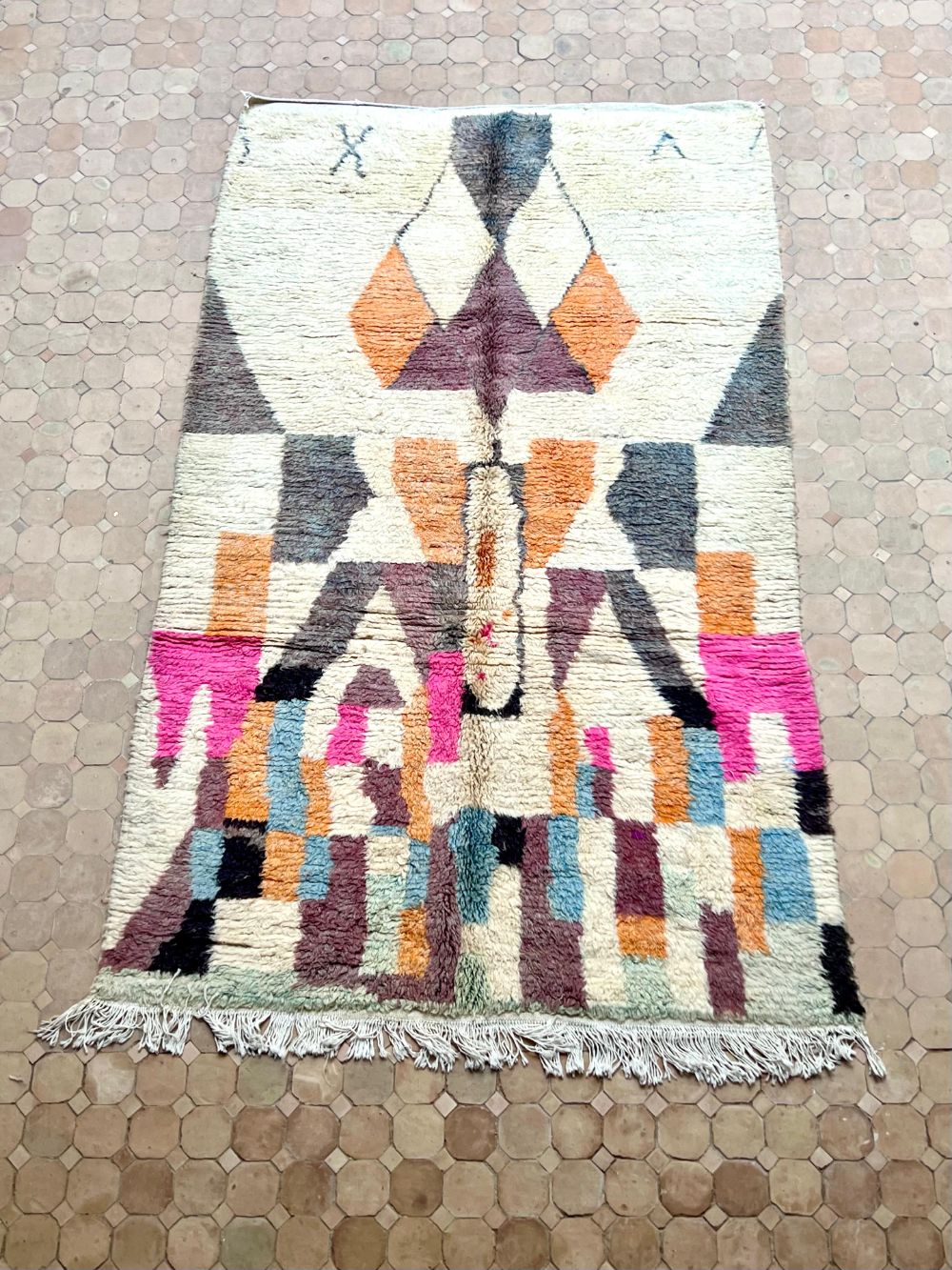 Moroccan Boujaad Rug 245x145cm