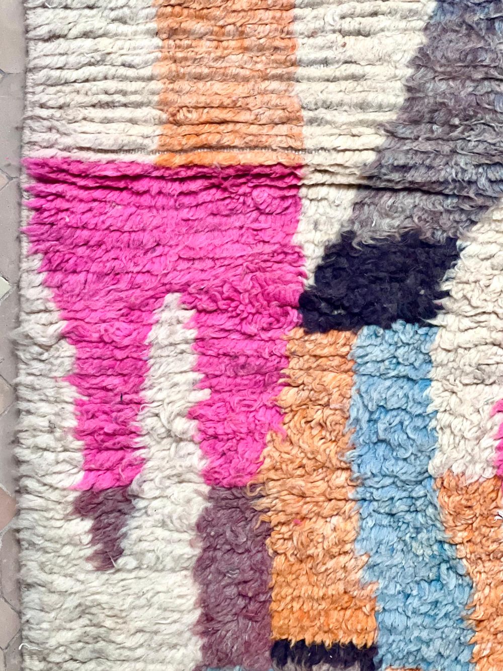 Moroccan Boujaad Rug 245x145cm
