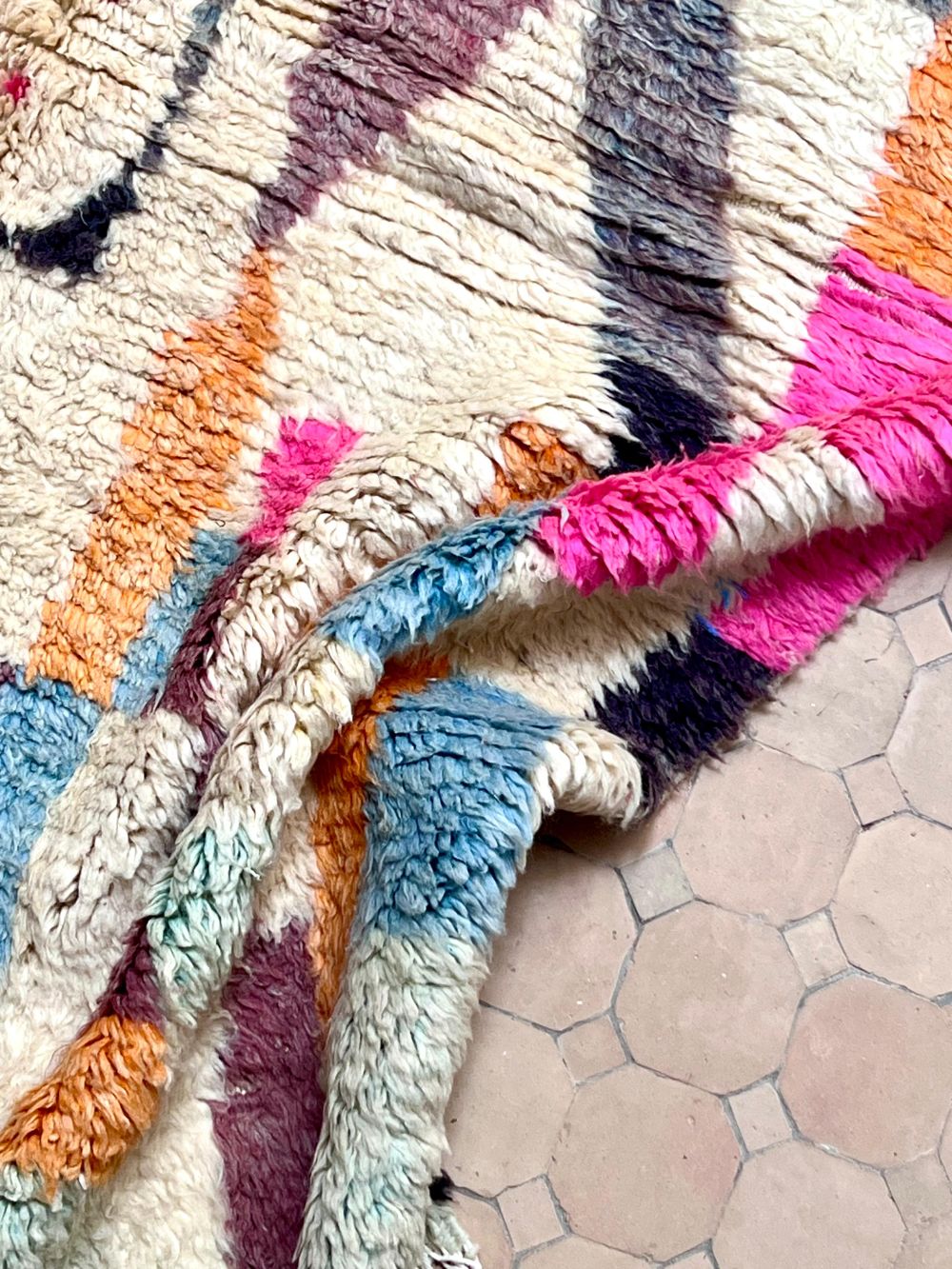 Moroccan Boujaad Rug 245x145cm
