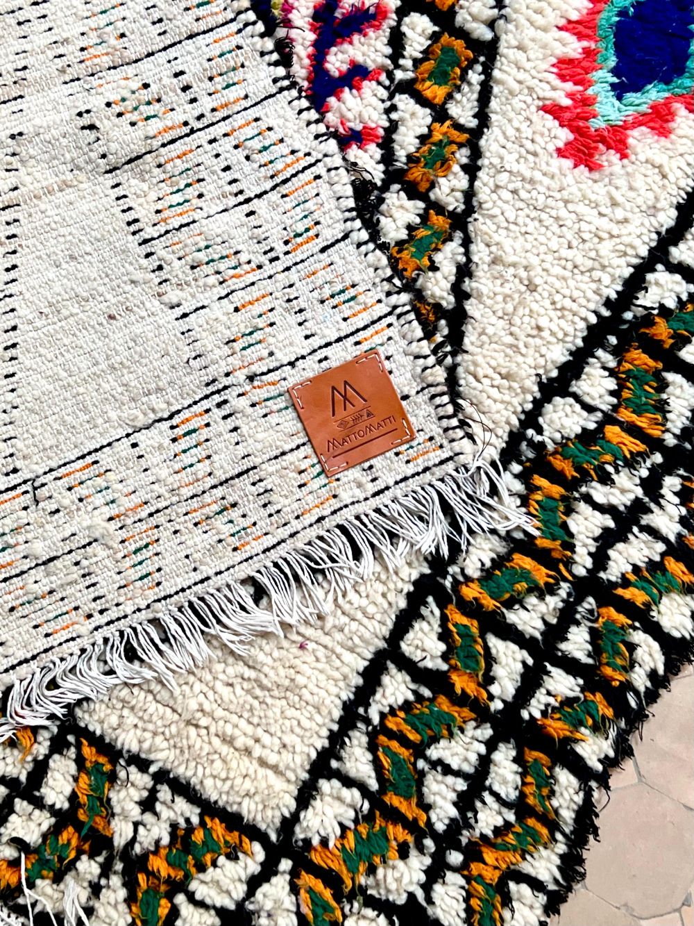Marokkolainen vintage Azilal-matto 175x110cm