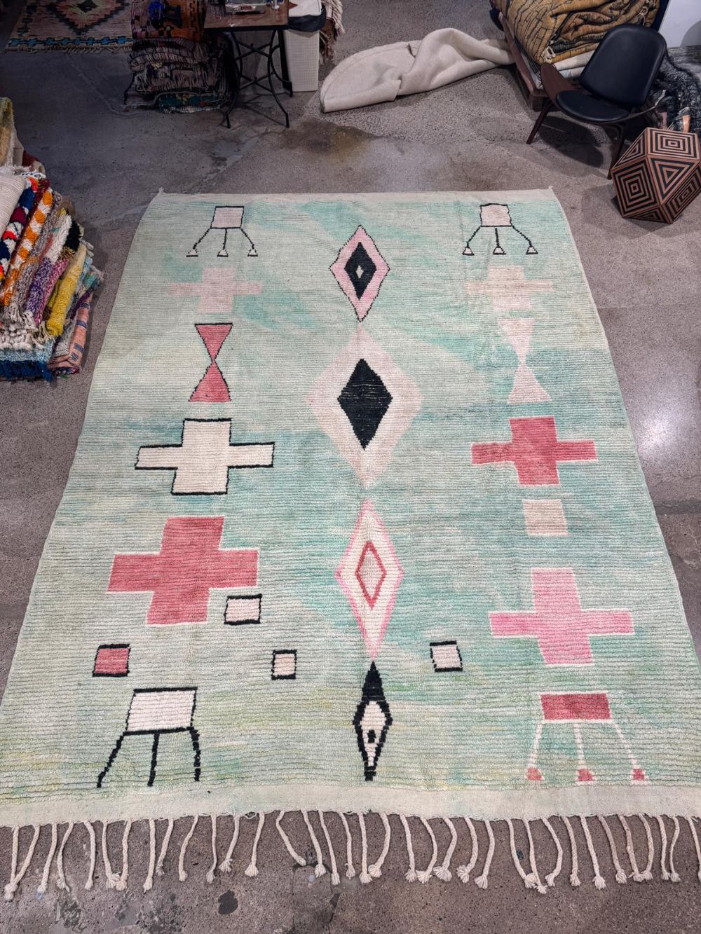 Marokkolainen Boujaad matto 405x300cm