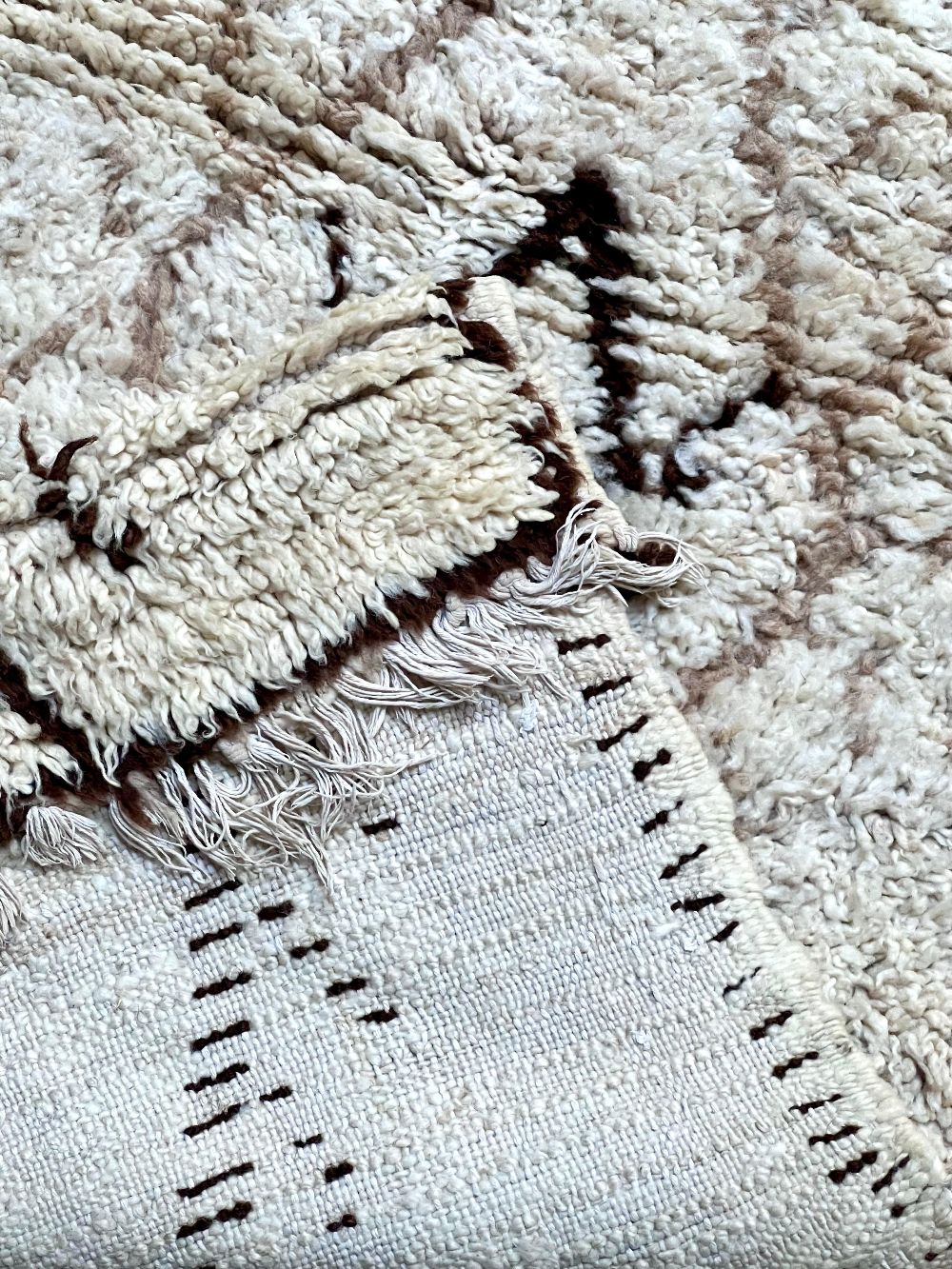 Marokkolainen vintage Azilal-matto 185x70cm