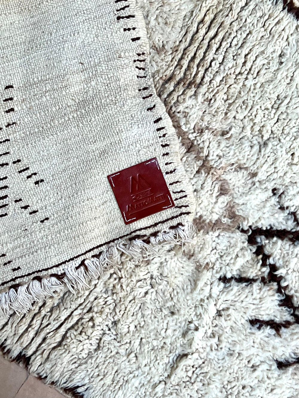 Marokkolainen vintage Azilal-matto 185x70cm