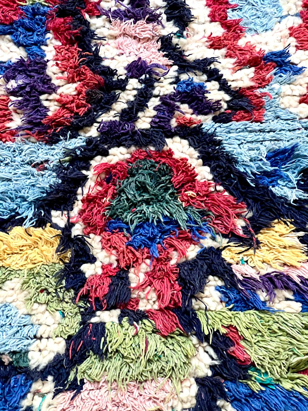 Moroccan Vintage Azilal Rug 200x100cm