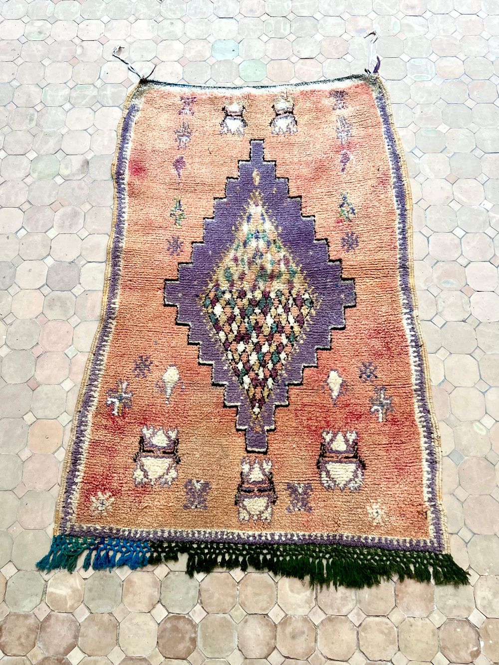 Marokkolainen vintage Boujaad matto 145x95cm