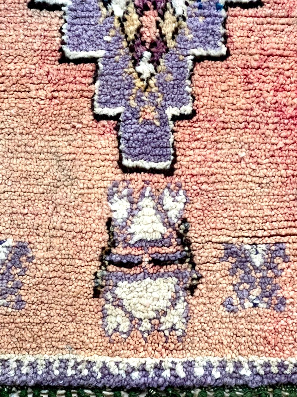 Marokkolainen vintage Boujaad matto 145x95cm