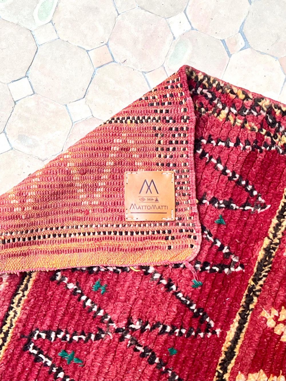 Marokkolainen vintage Boujaad matto 165x105cm