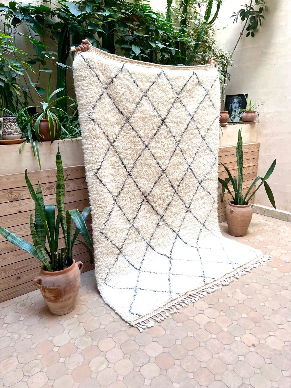 Moroccan Marmoucha Rug 220x145cm