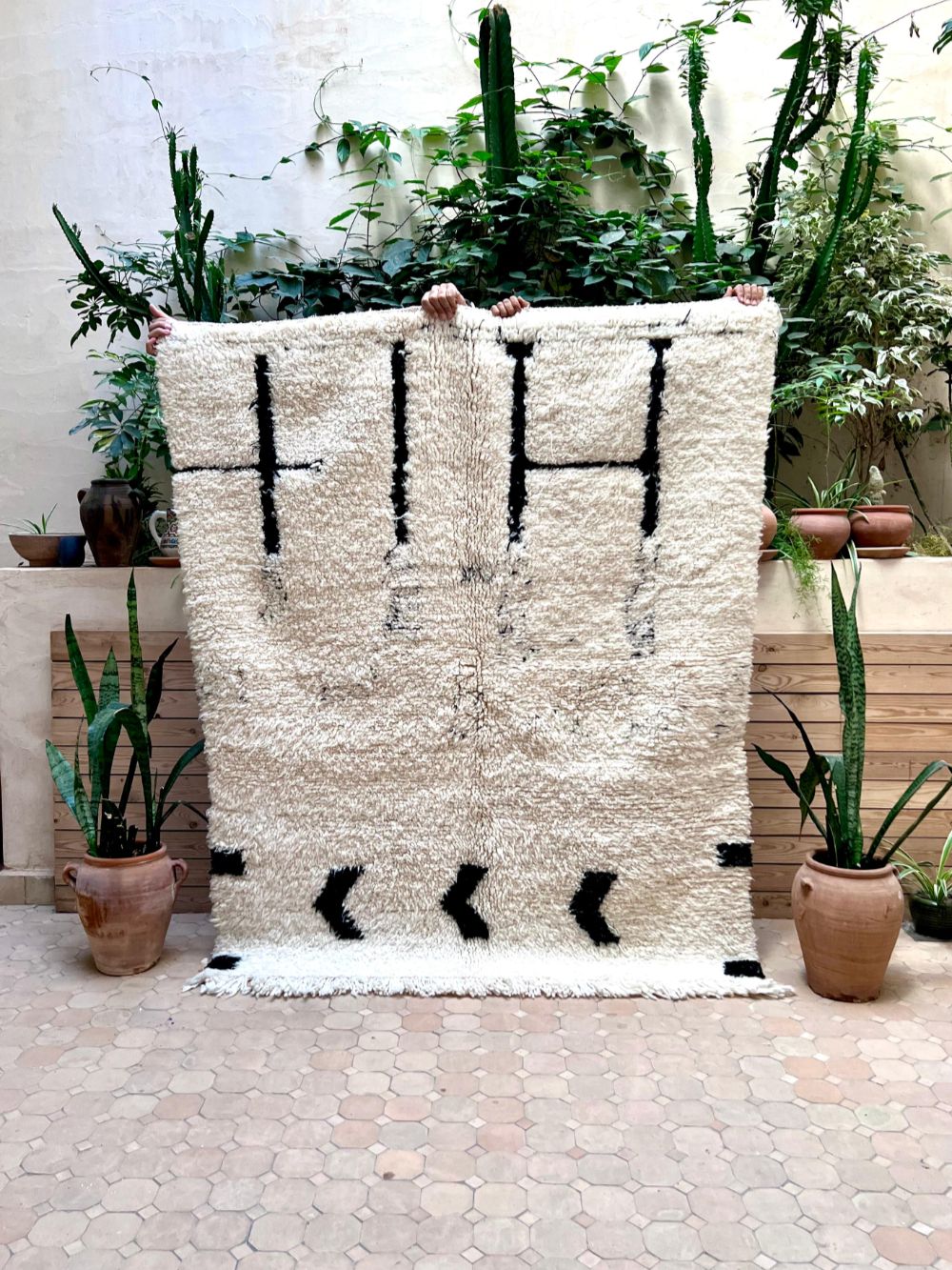 Moroccan Marmoucha Rug 190x150cm