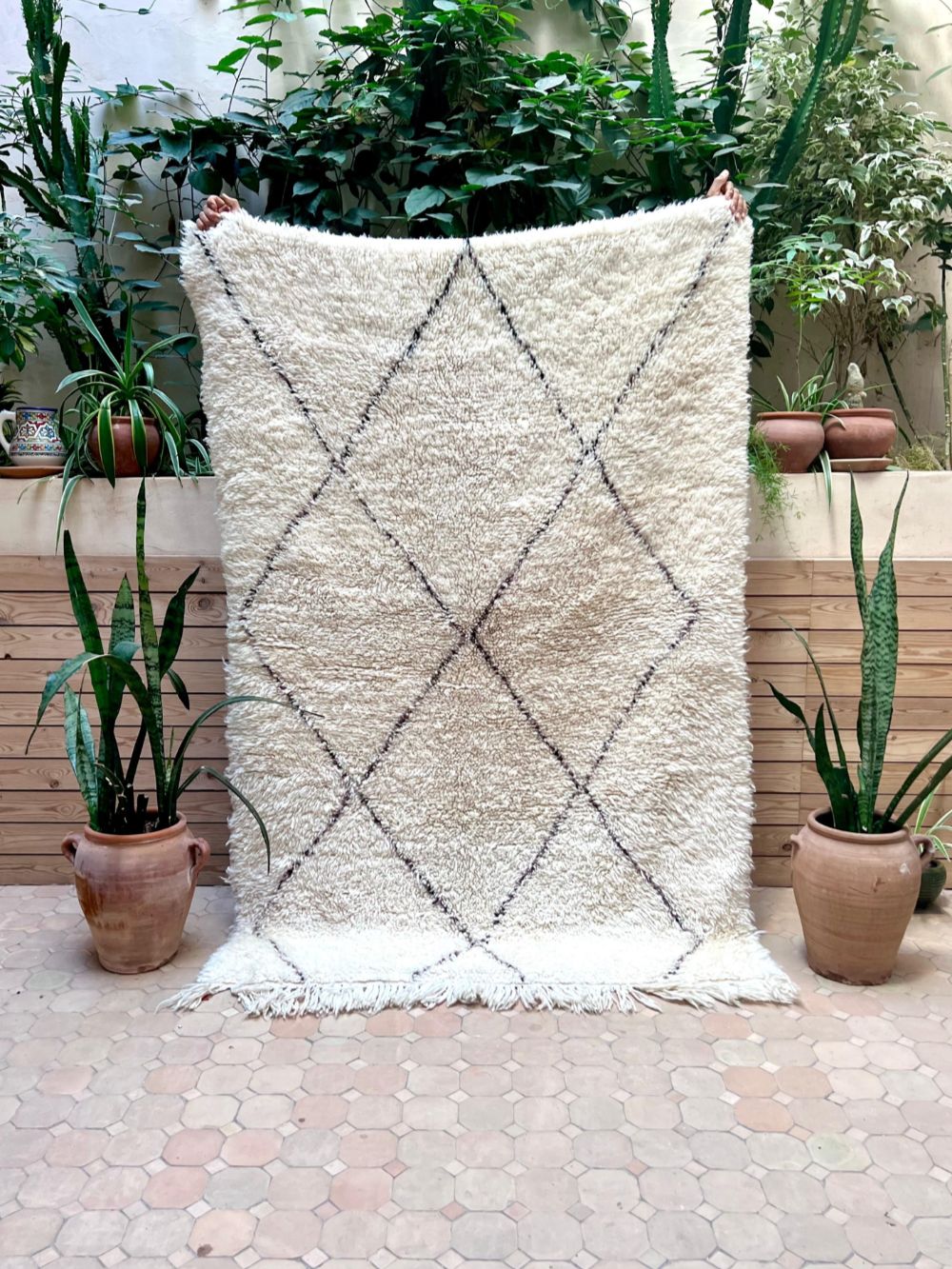 Moroccan Marmoucha Rug 185x125cm