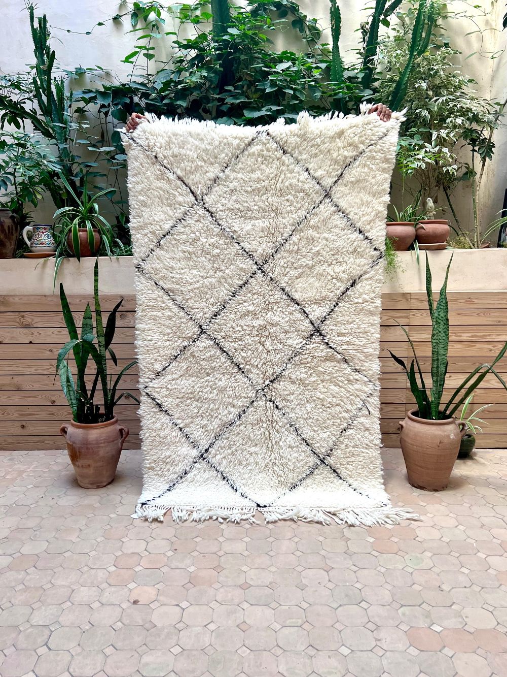 Marokkolainen Marmoucha matto 180x110cm