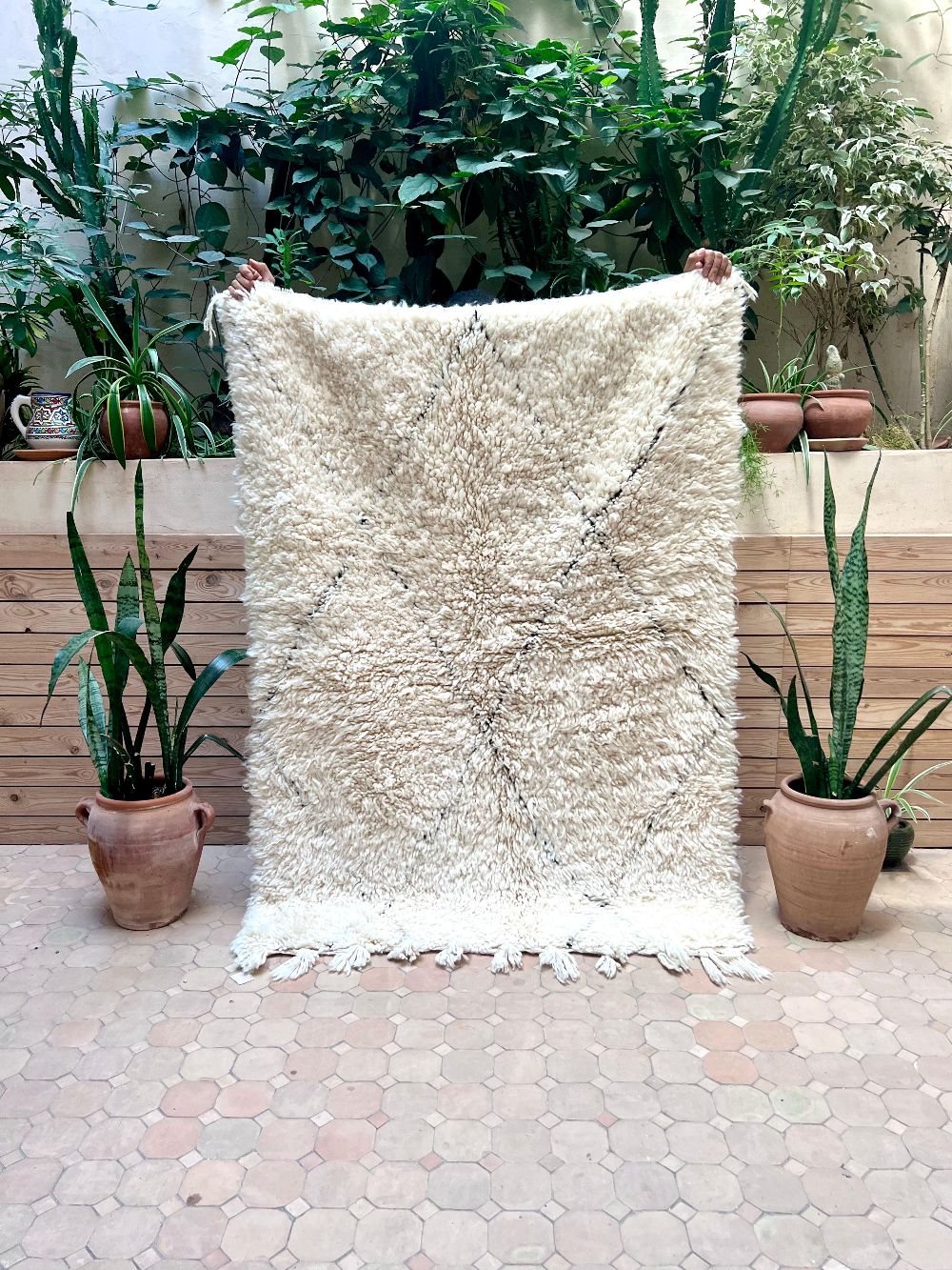 Marokkolainen Marmoucha matto 165x120cm