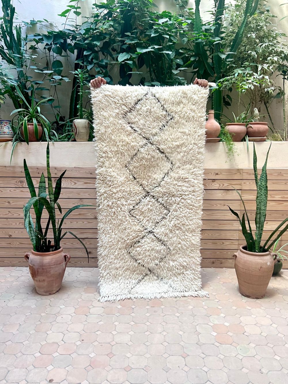 Marokkolainen Marmoucha matto 150x75cm