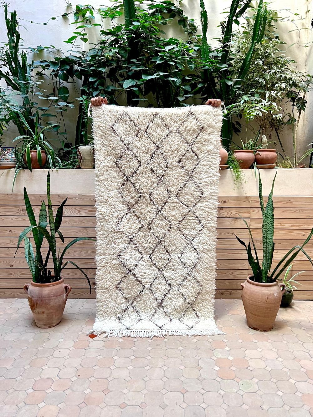 Marokkolainen Marmoucha matto 165x85cm