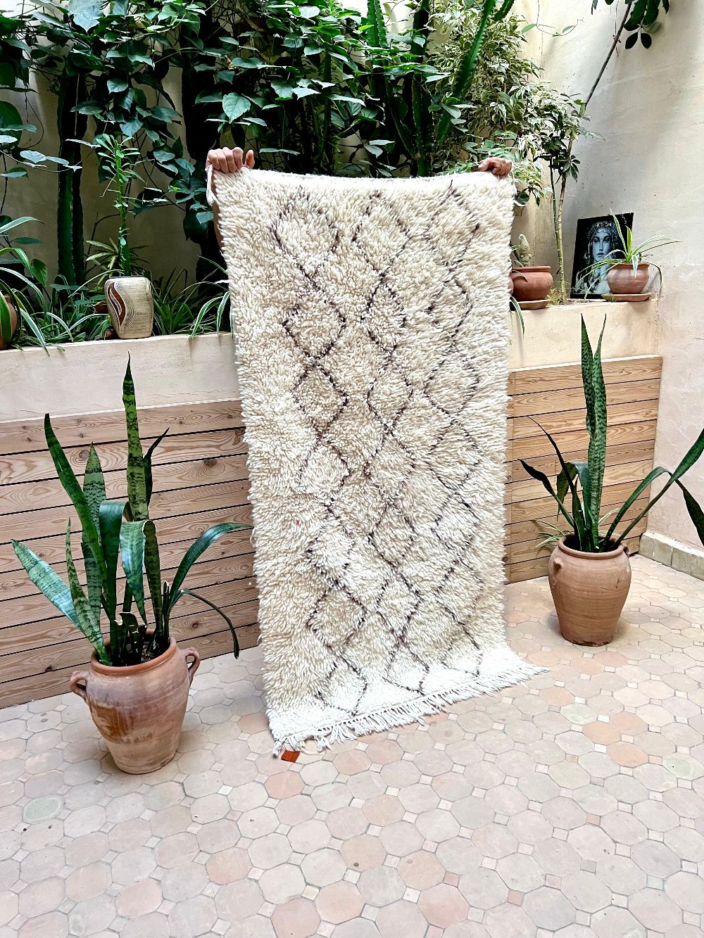 Marokkolainen Marmoucha matto 165x85cm