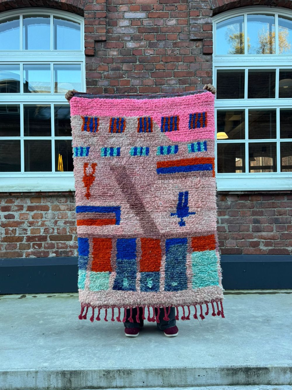 Marokkolainen Boujaad-matto 150x105cm