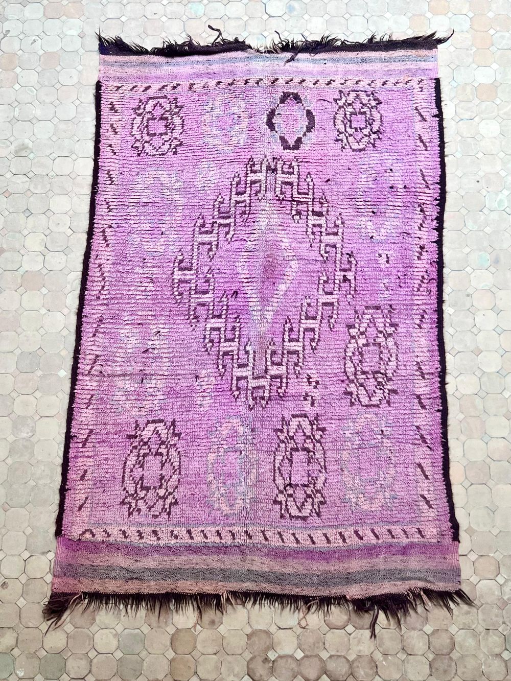 Moroccan Vintage Boujaad Rug 260x155cm