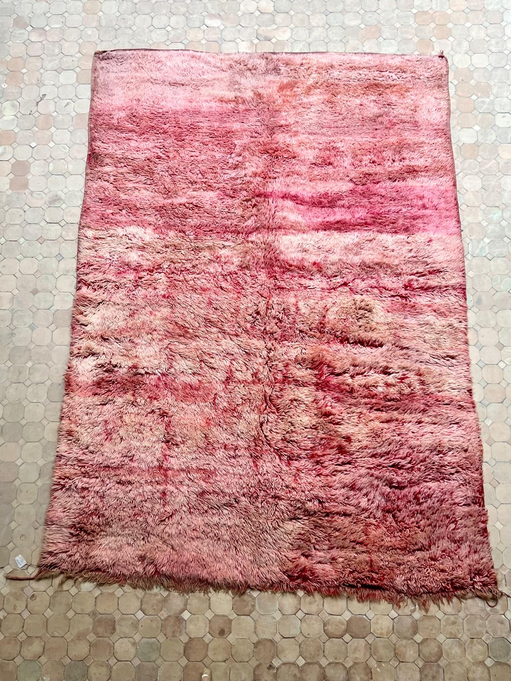 Moroccan Vintage Monochrome Rug 290x195cm