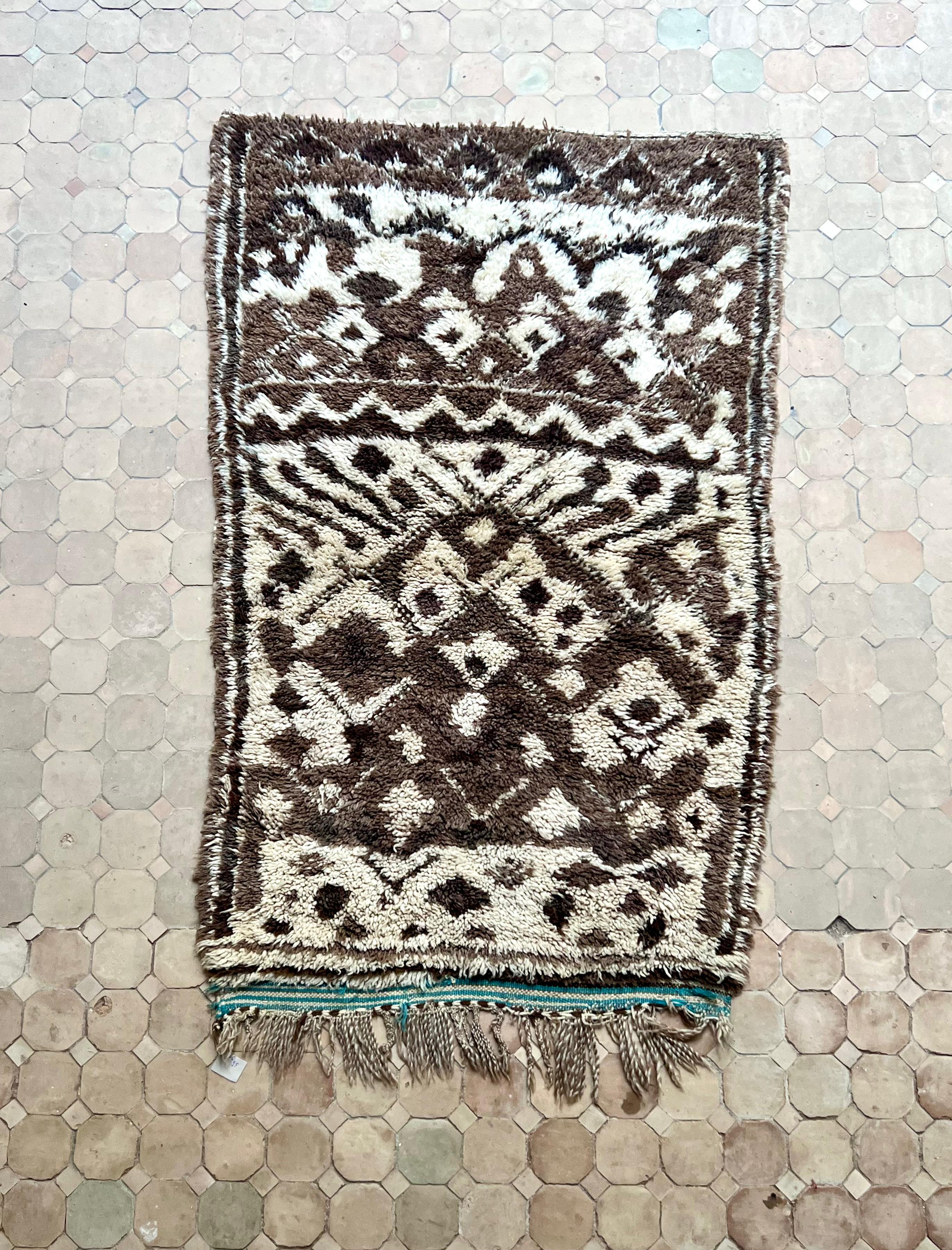 Moroccan Vintage Azilal Rug 160x95cm