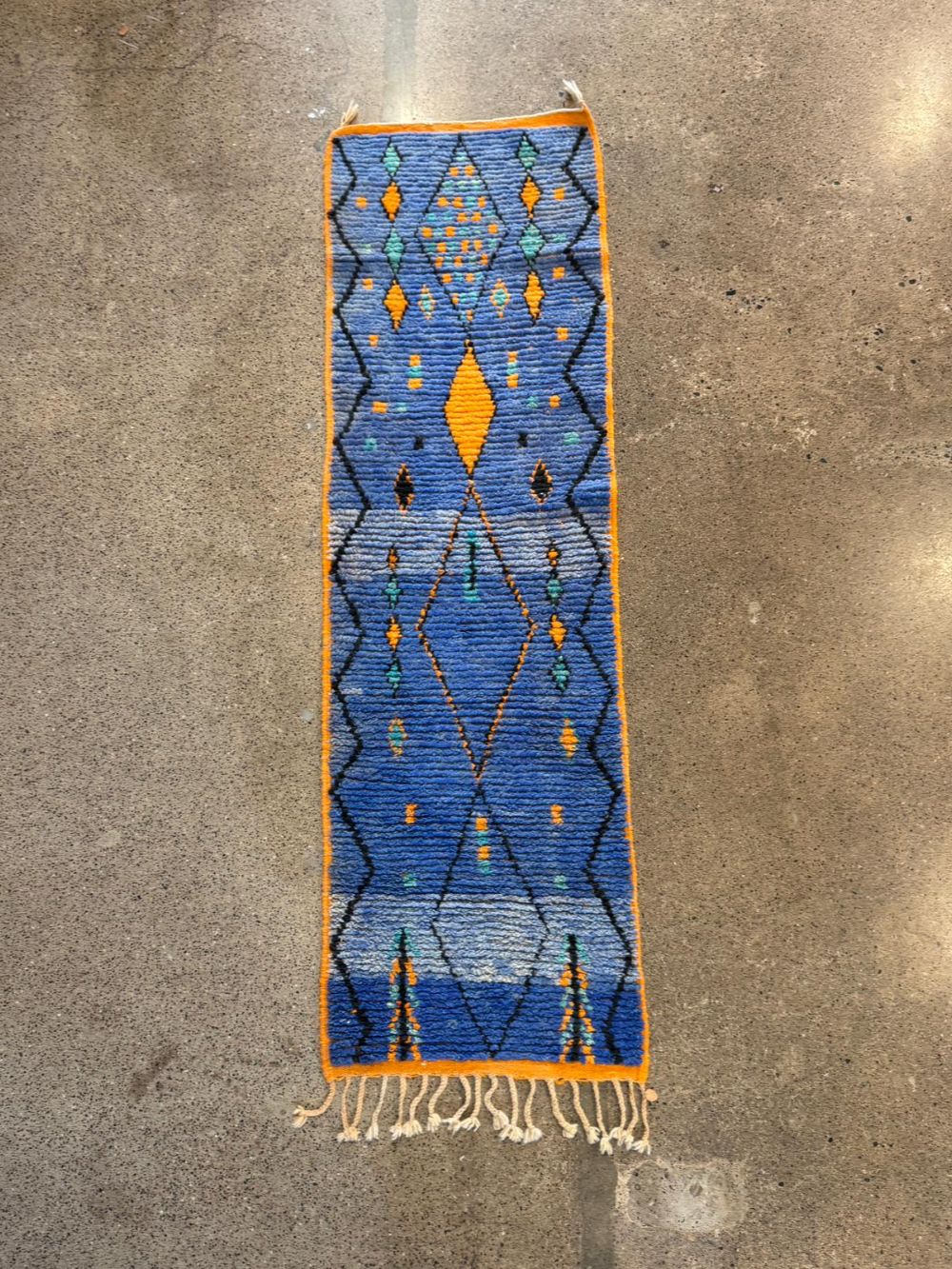 Moroccan Boujaad Runner 255x75cm