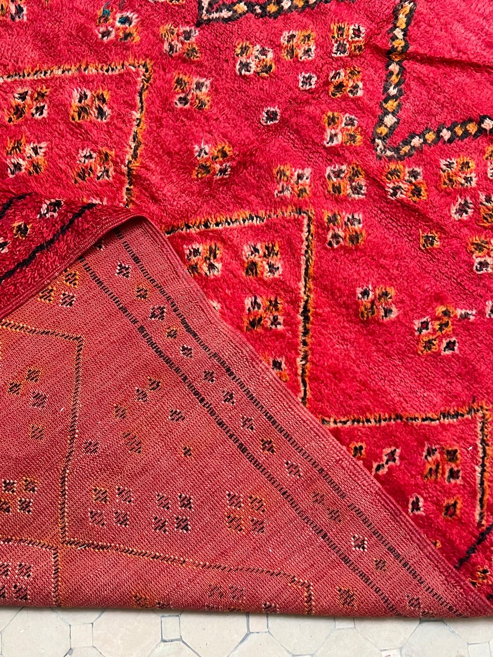 Moroccan Vintage Boujaad Rug 265x165cm