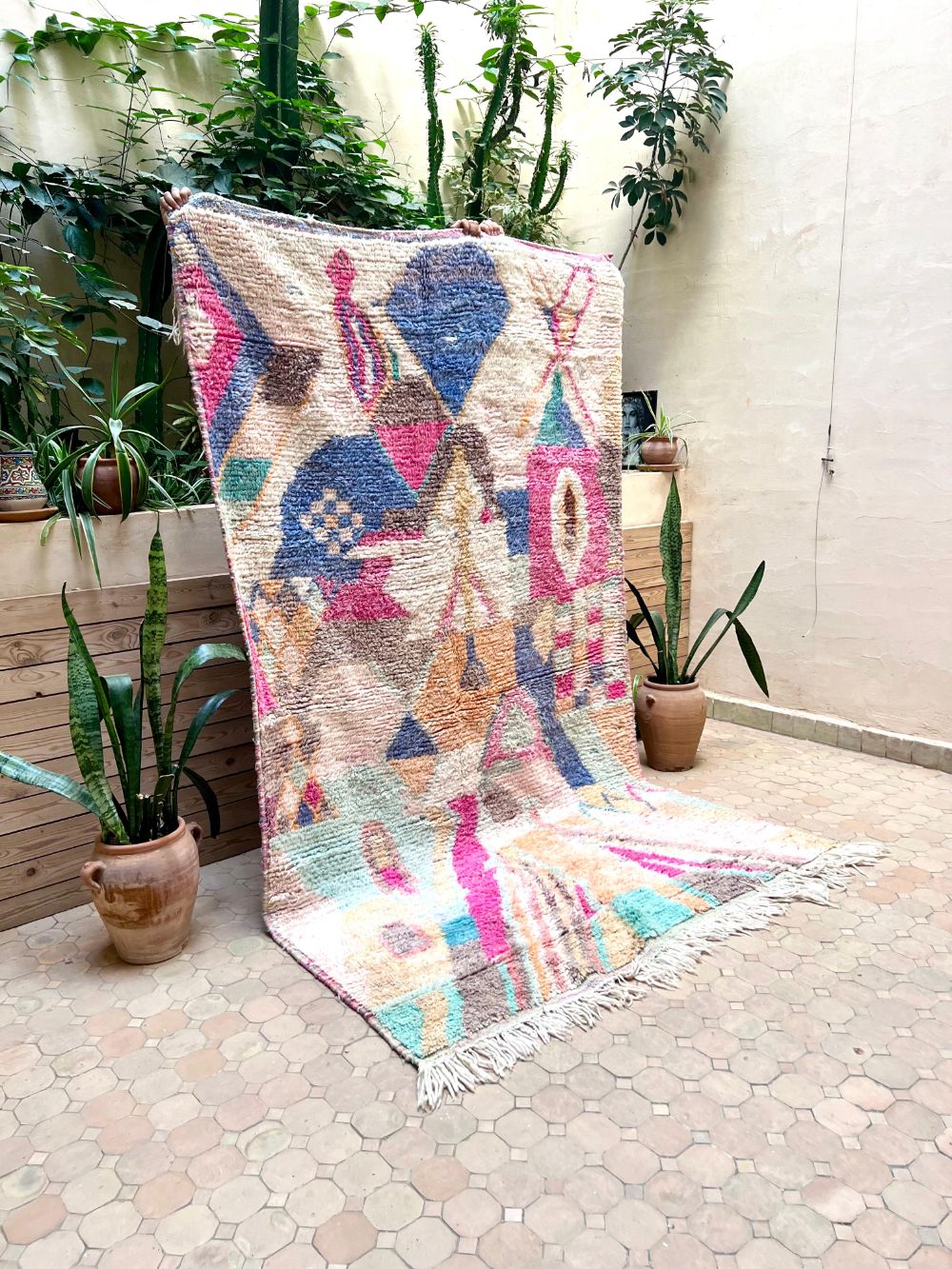 Marokkolainen Boujaad-matto 270x160cm