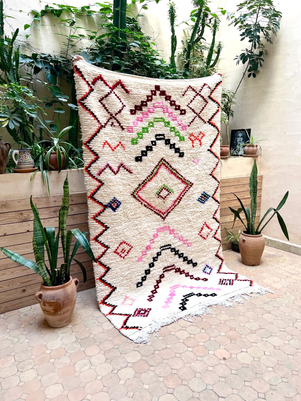 Moroccan Azilal Rug 230x145cm