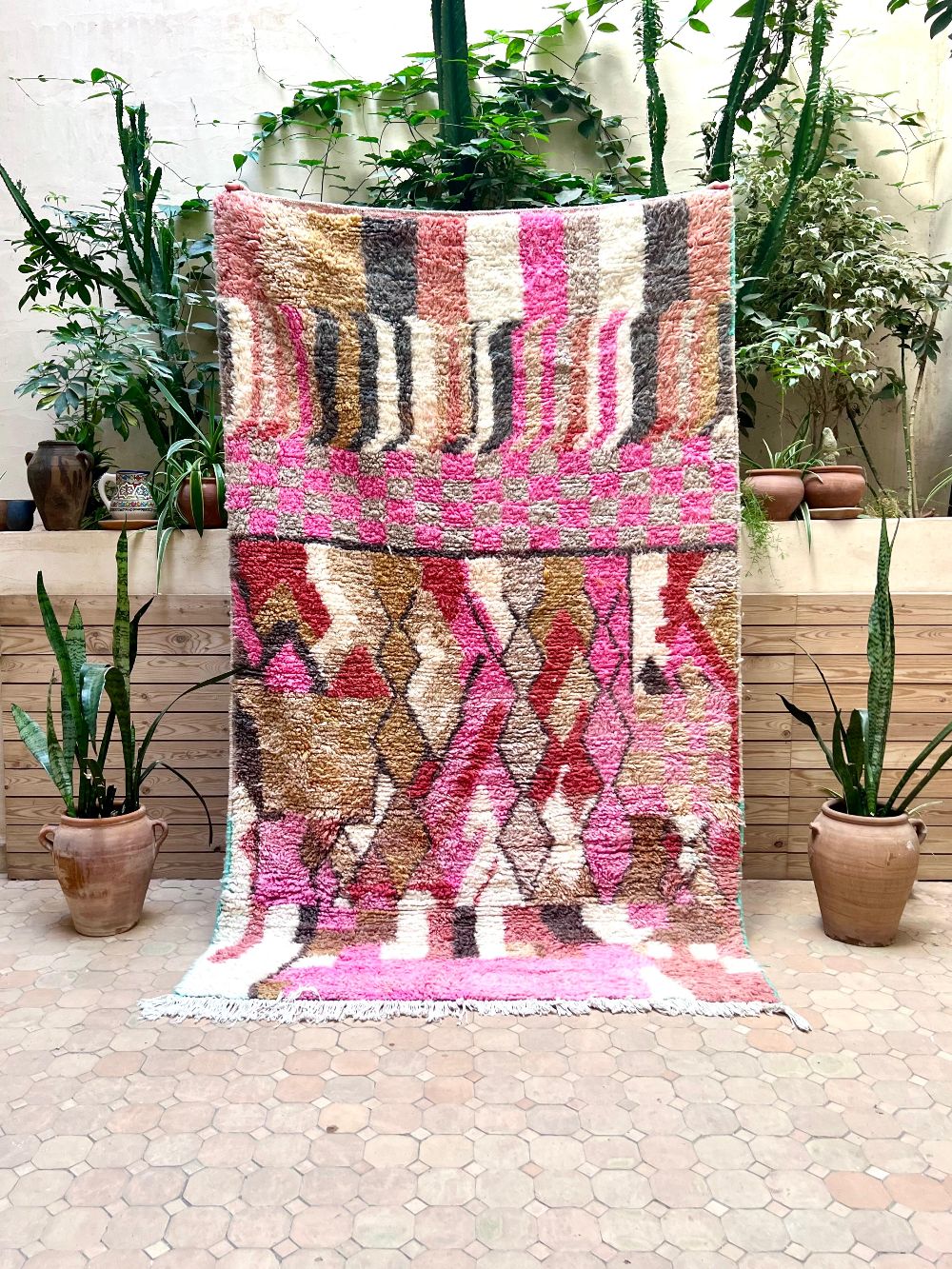 Moroccan Boujaad Rug 255x145cm