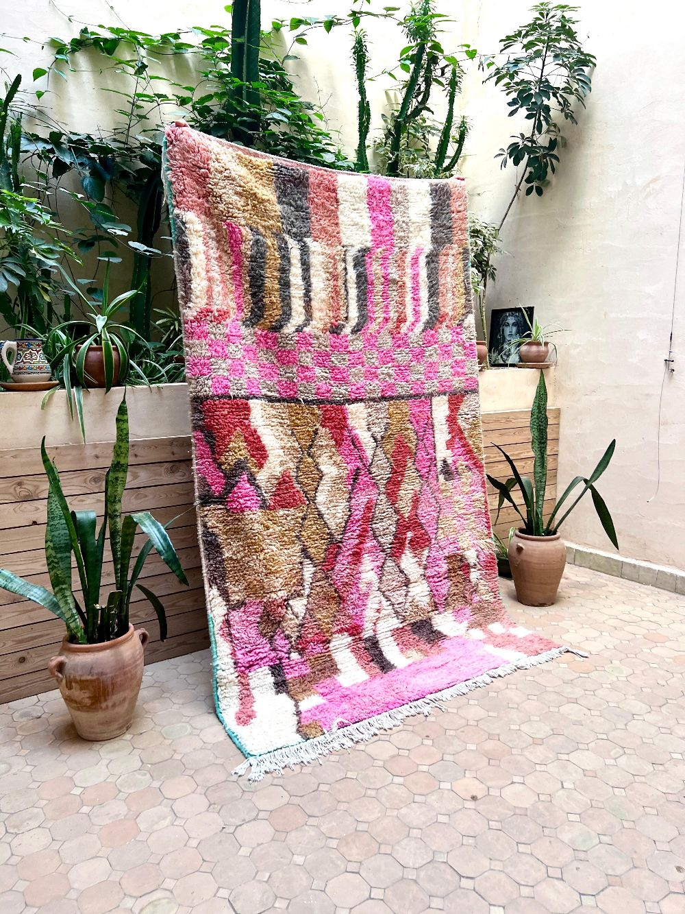 Marokkolainen Boujaad-matto 255x145cm