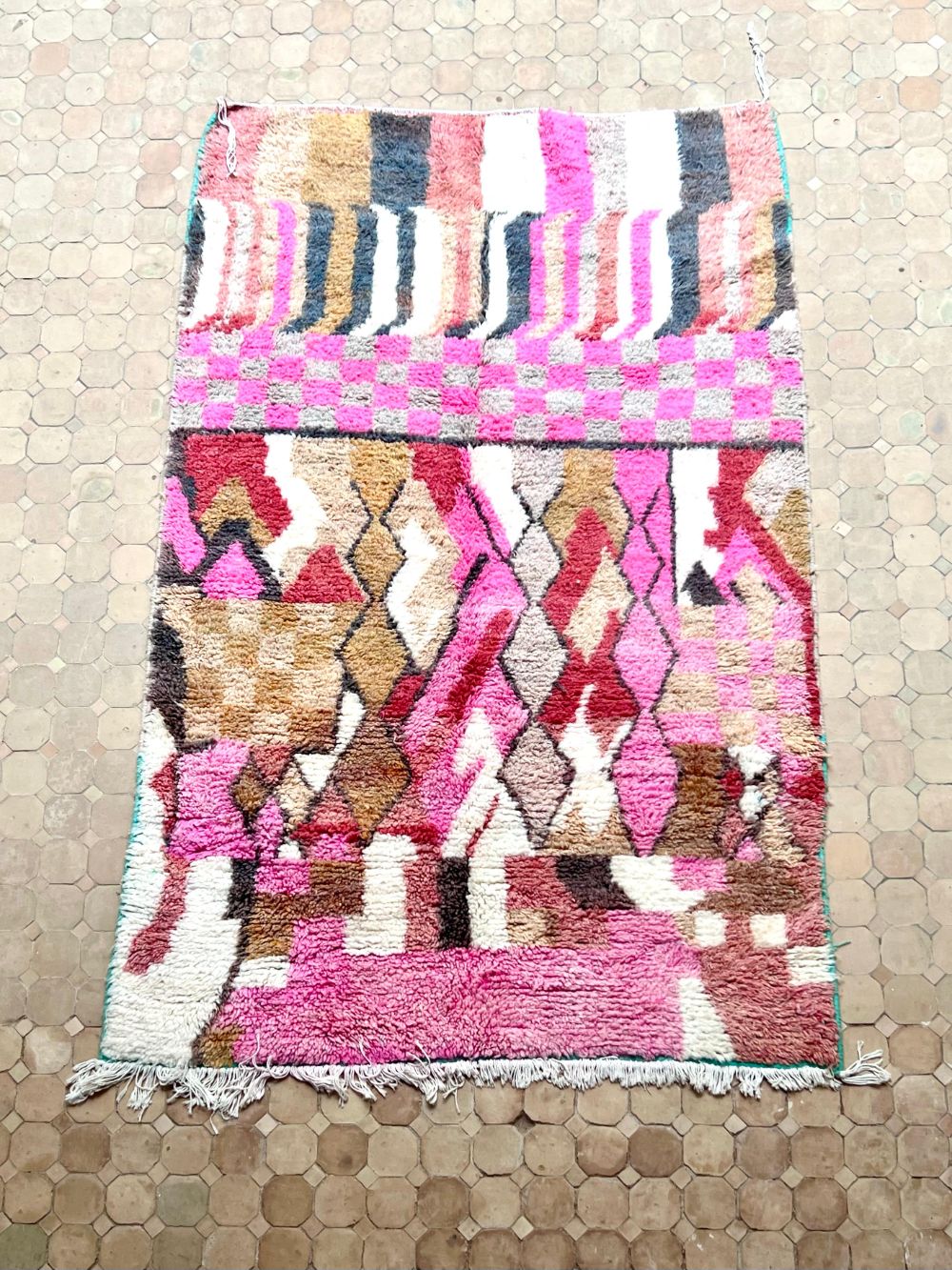 Moroccan Boujaad Rug 255x145cm