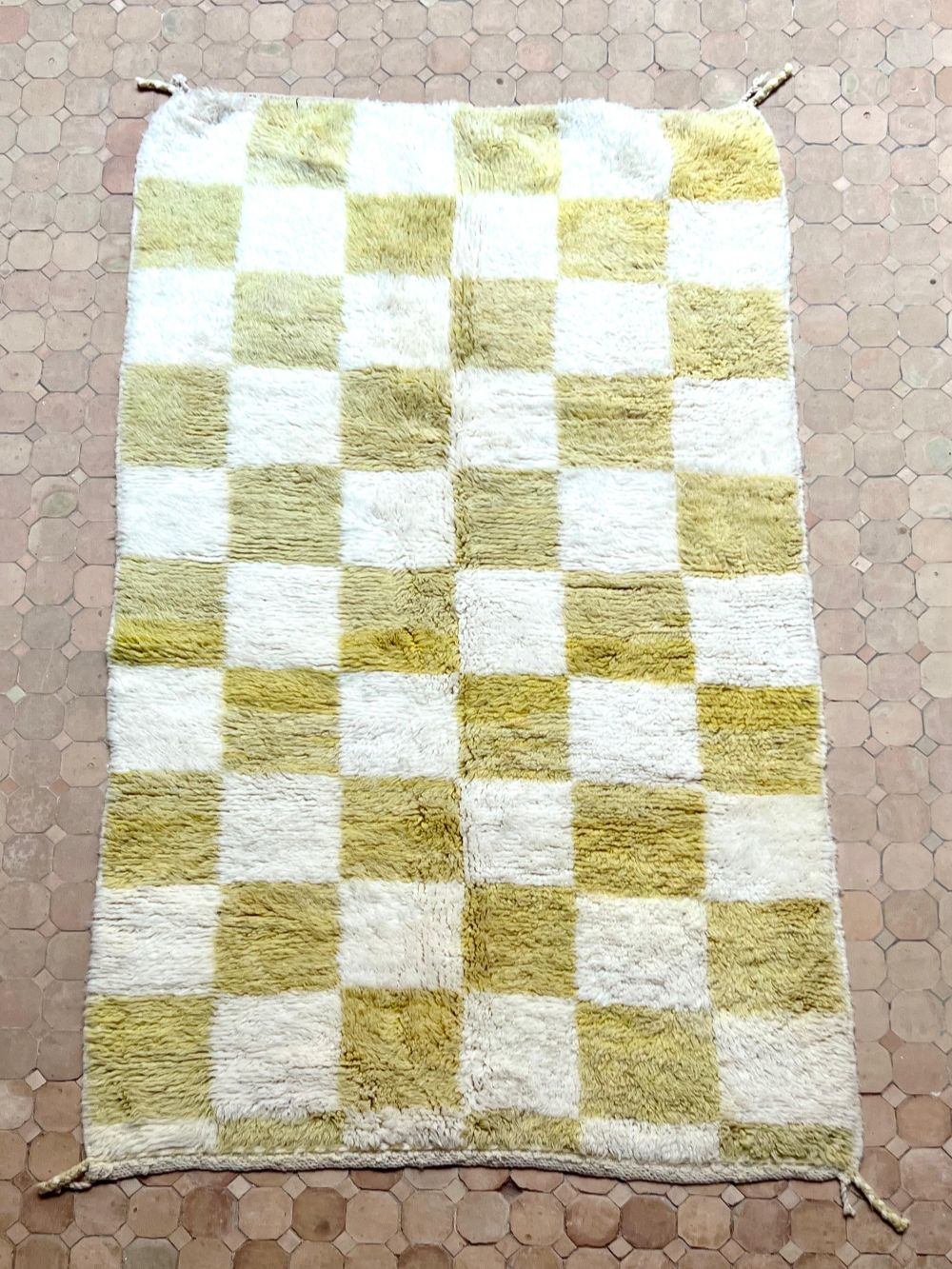Moroccan Checkered Rug 230x140cm