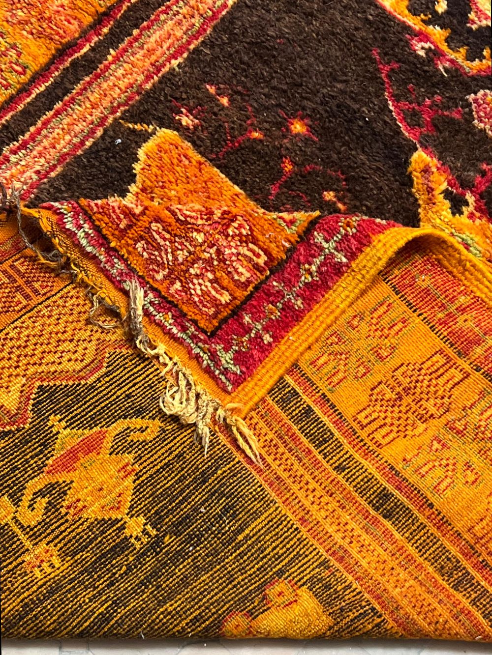 Moroccan Vintage Taznakht Rug 320x135cm