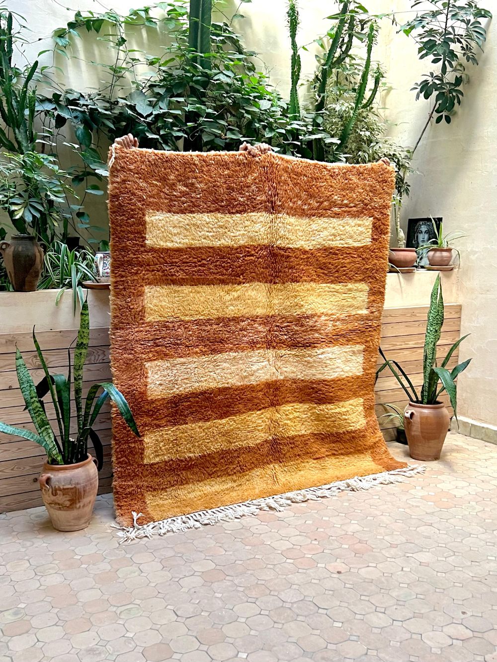 Marokkolainen Saghira-matto 185x175cm