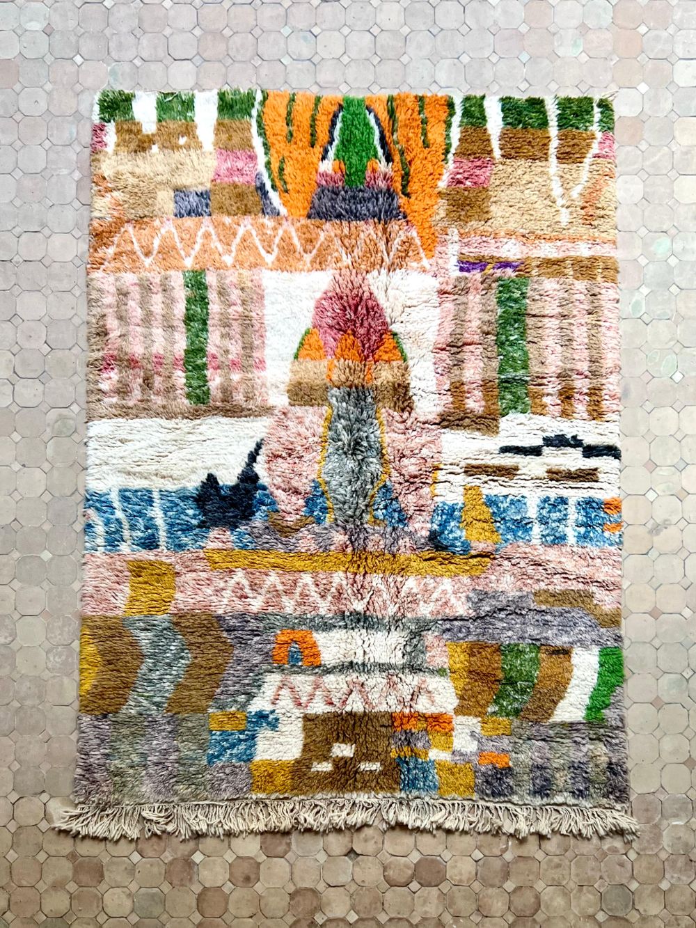 Reserved Katriina : Moroccan Saghira Rug 235x170cm