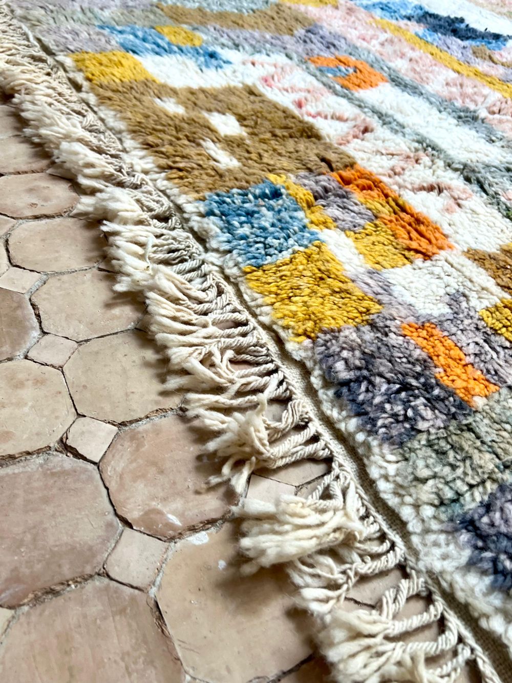 Reserved Katriina : Moroccan Saghira Rug 235x170cm