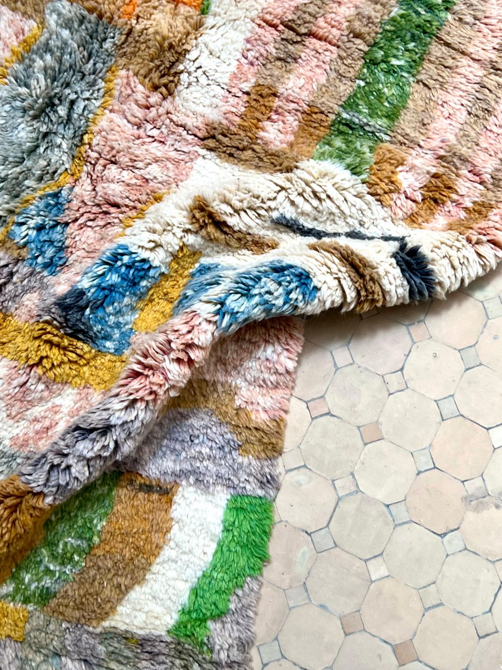 Reserved Katriina : Moroccan Saghira Rug 235x170cm