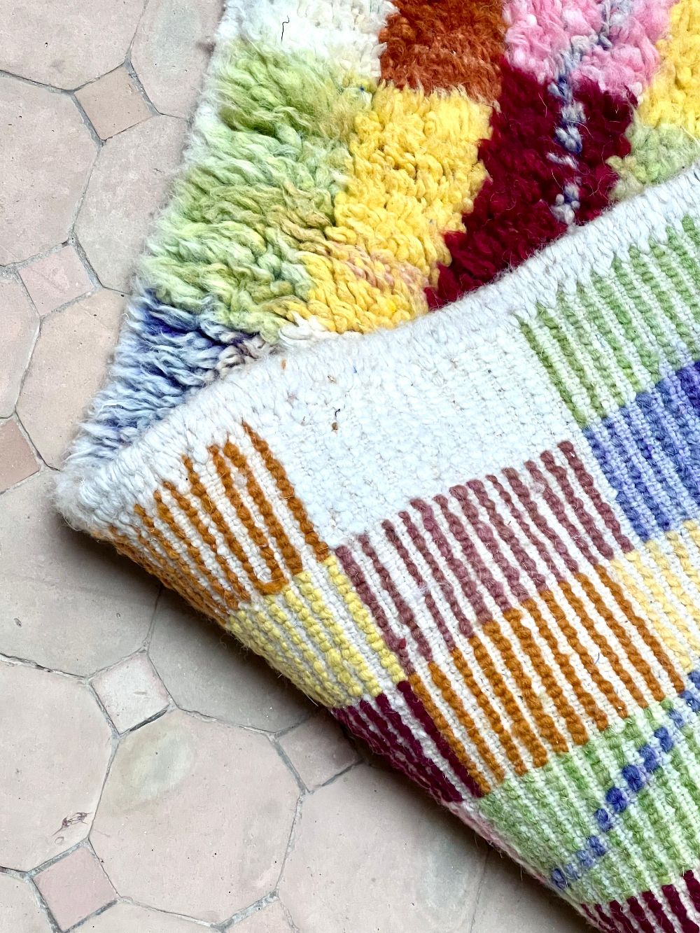 Moroccan Azilal Rug 125x65cm