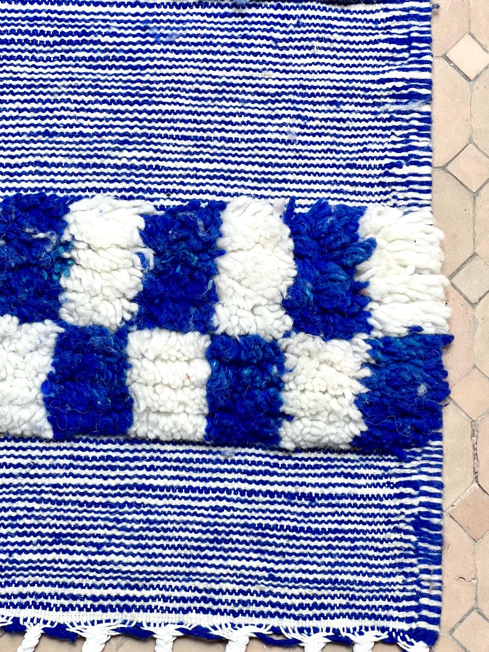 Moroccan Azilal Rug 100x65cm