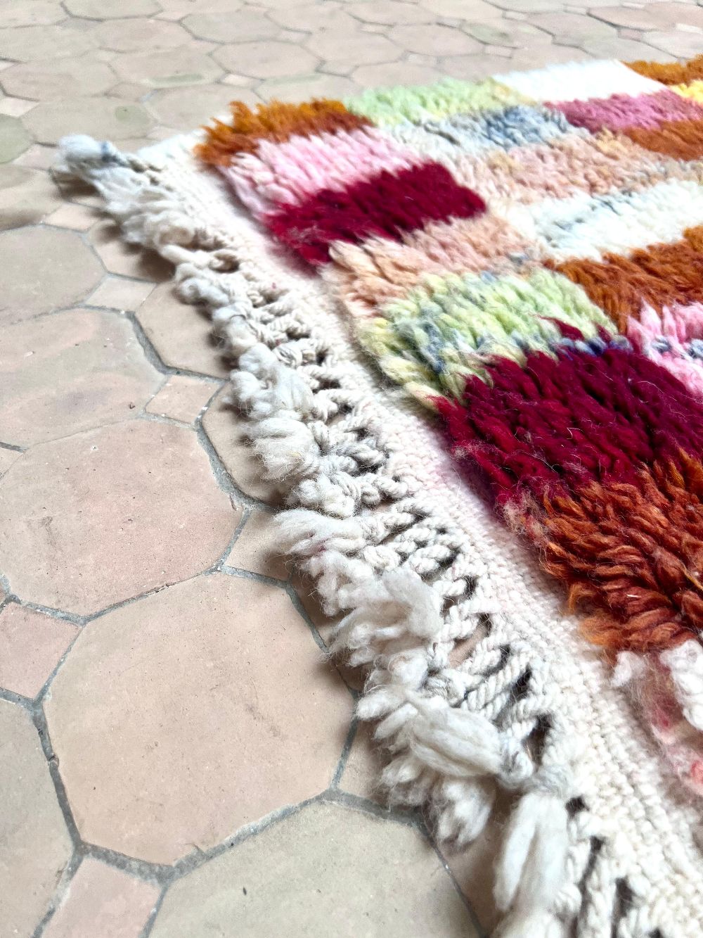 Moroccan Azilal Rug 125x65cm