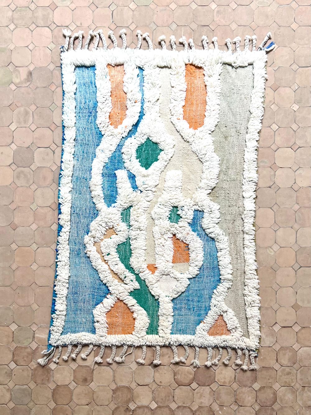 Moroccan Flatweave Rug 145x95cm