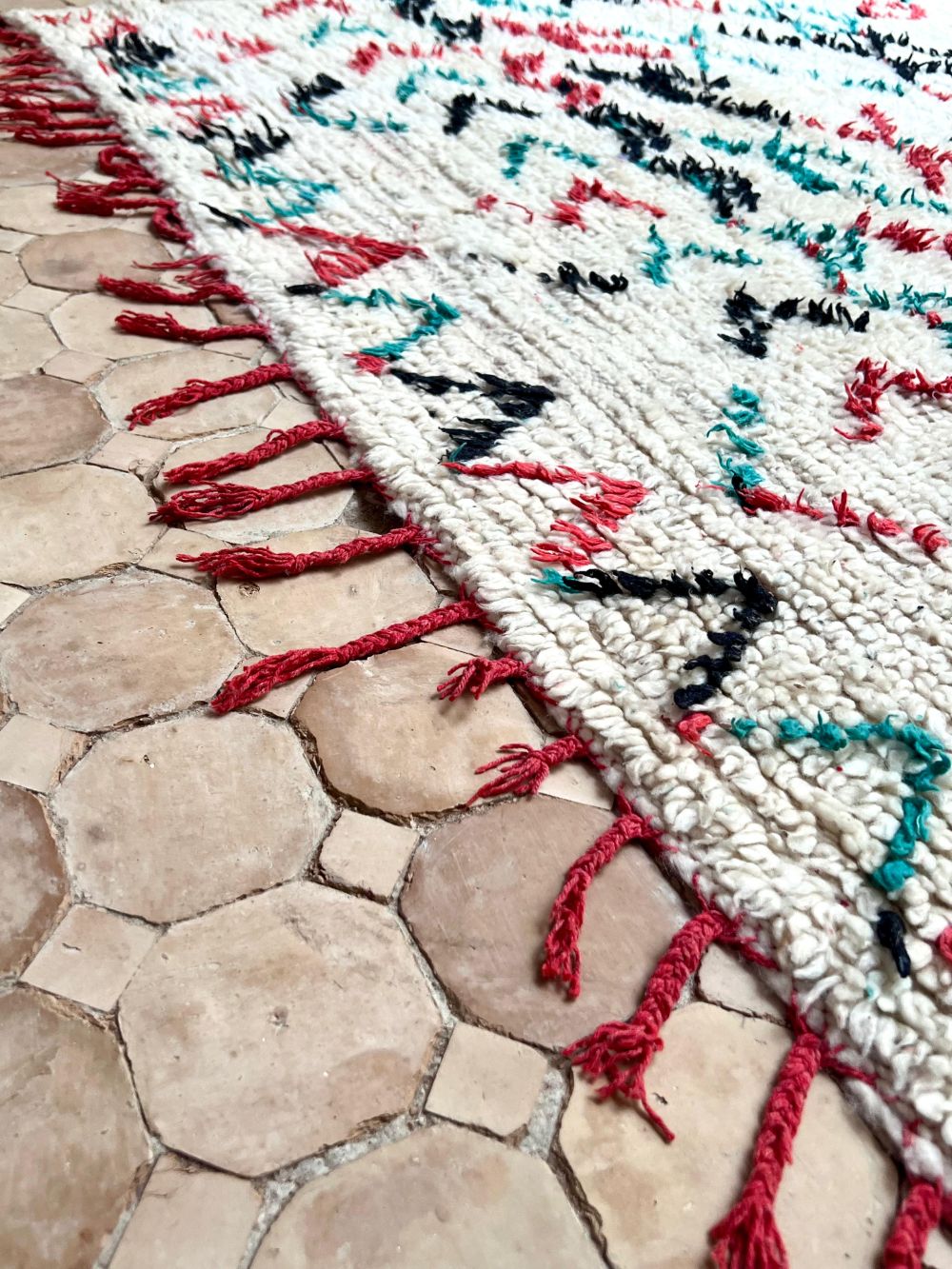 Moroccan Vintage Azilal Rug 165x140cm