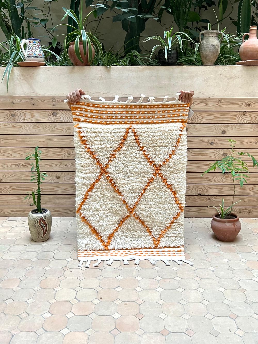 Moroccan Azilal Rug 100x65cm