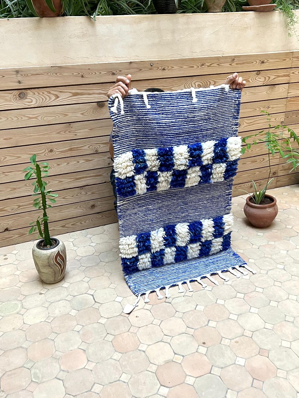 Moroccan Azilal Rug 100x65cm