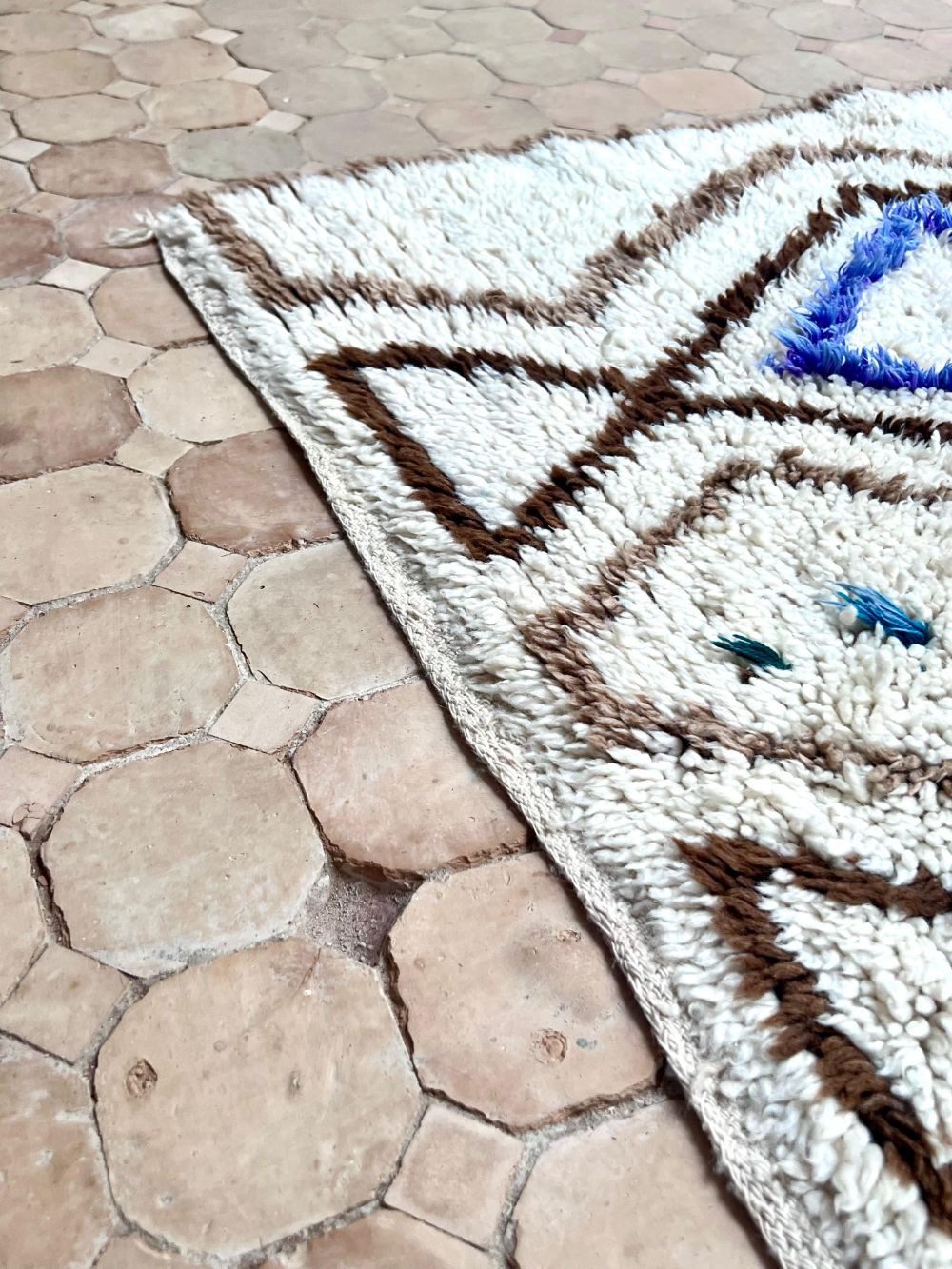 Moroccan Vintage Azilal Runner Rug 240x100cm