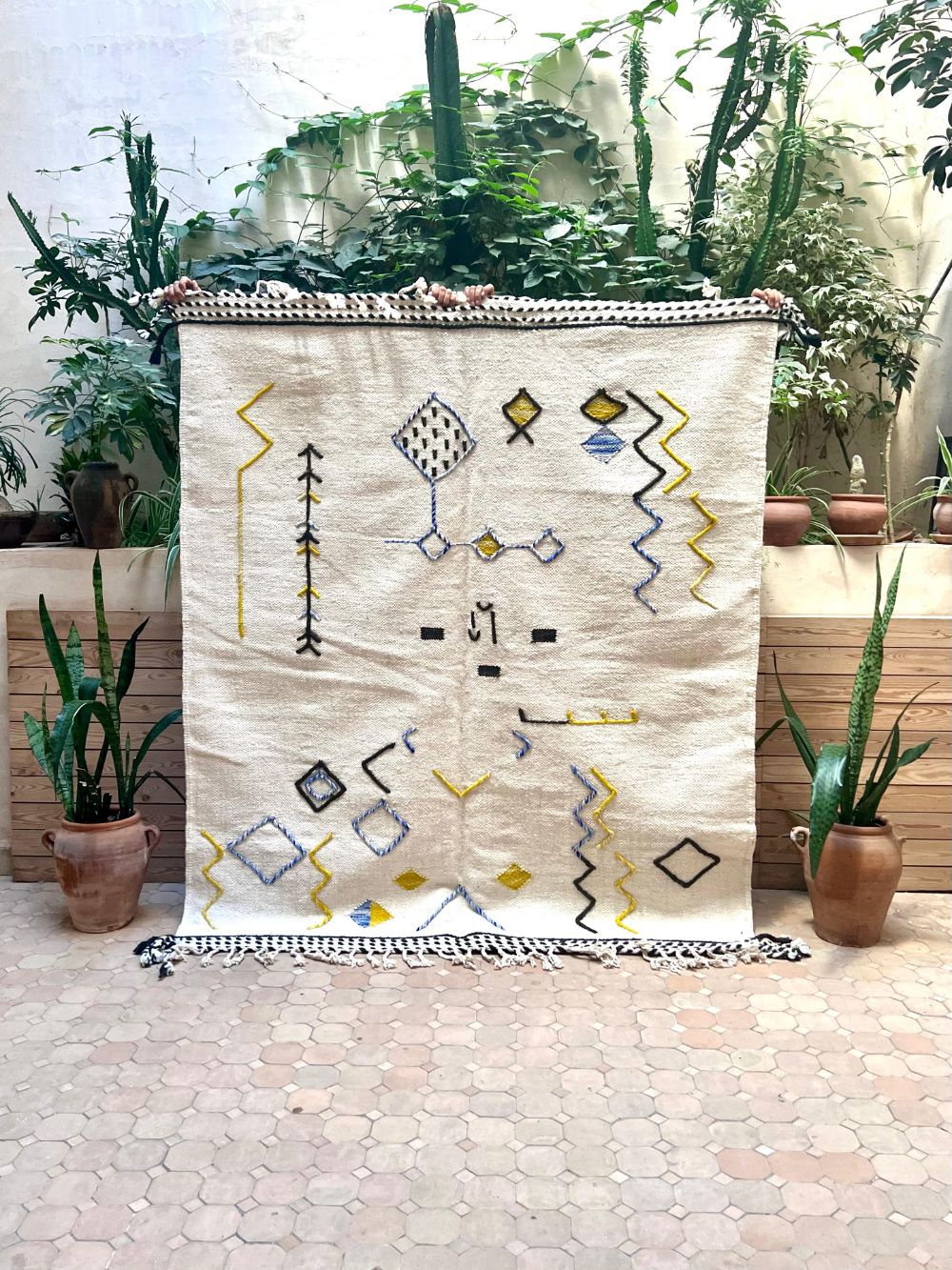 Moroccan Flatweave Rug 205x170cm