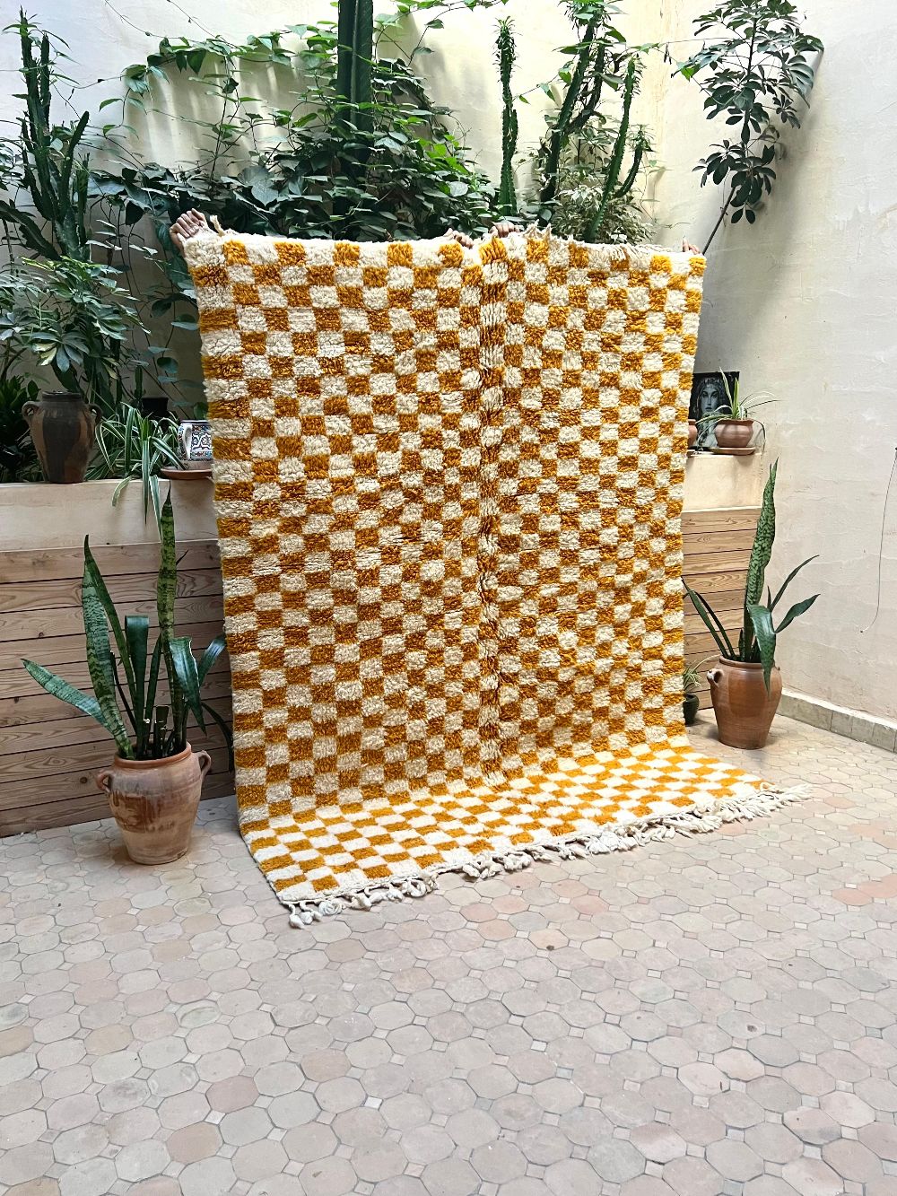 Mittatilaus haluamassasi koossa: ruudullinen-matto