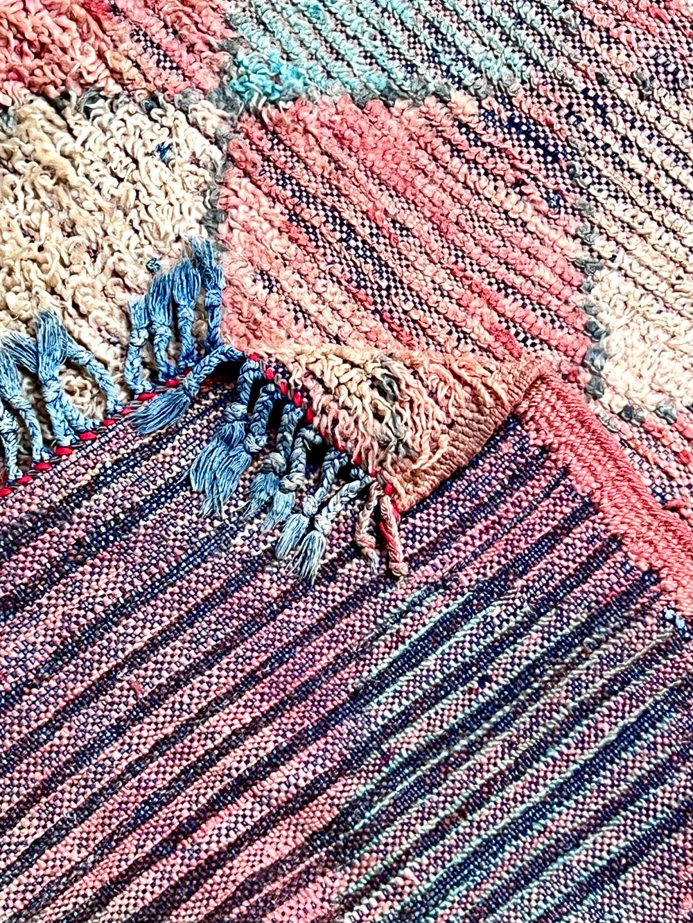 Moroccan Vintage Boujaad runner Rug 315x100cm